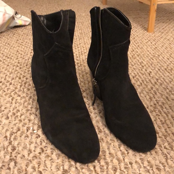 Zara black suede dickies Isabel marant style - Picture 5 of 9